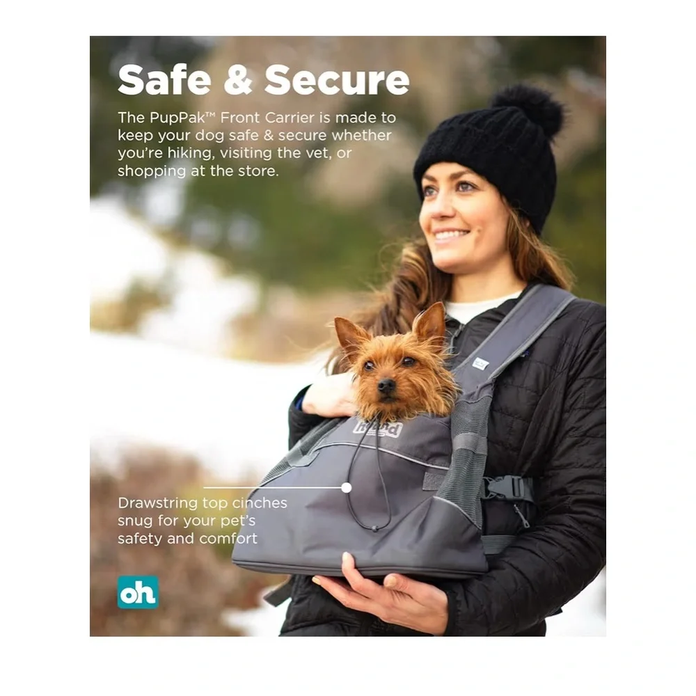 Outward Hound Gray Dog Carrier